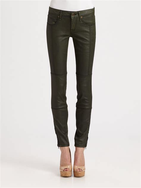 burberry brit waxed skinny jeans|burberry brit jeans men's.